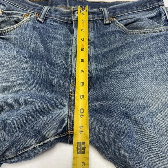 Levi's 501 Button Fly Jeans Mens 34x34 (32x30) - Picture 13 of 13